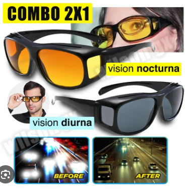 Lentes HD Vision 2 x 1